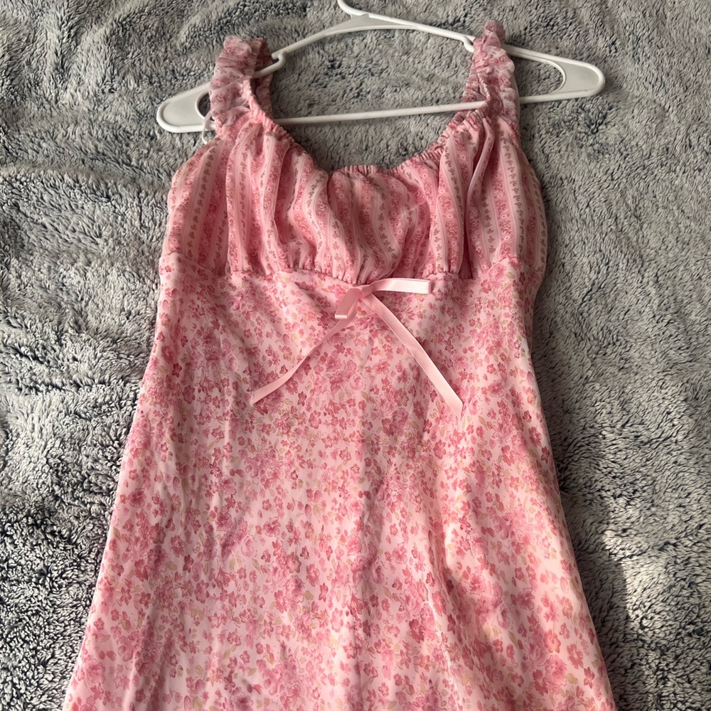 Pink cottagecore dress 💓